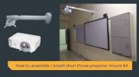 MEKI SHORTTHROW PROJECTOR BRACKET  ST03-120 - Height 0.69-1.2m, Max Weight 10KG, tilt/swivel ��15�� TILT