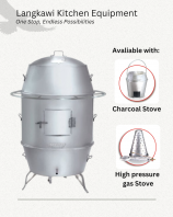 STAINLESS STEEL APPOLO ROASTER 