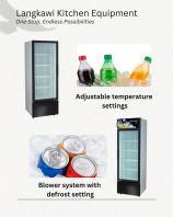 Solid Cool 1 Door Display Chiller