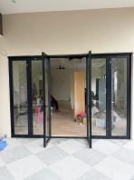 COMMERCIAL DOUBLE SIDE FOLDING DOOR MAKER AT SUBANG BESTARI