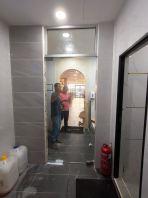 COMMERCIAL TEMPERED GLASS DOOR WITH FIXED MAKER AT TAMAN SRI ANDALAS, KLANG