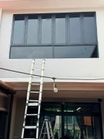 casement with fixed window