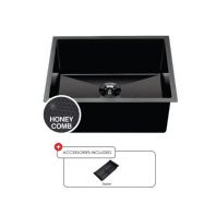 SRTKS-6042-BL Sorento Honeycomb Textured Kitchen Sink