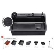 SRTKS-8053-BL Sorento Honeycomb Multifunctional Kitchen Sink