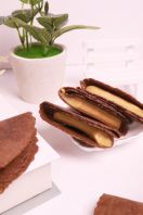 Chocolate Skin With Thick Peanut Filling