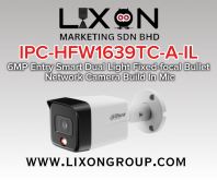 DAHUA IPC-HFW1639TC-A-IL 6MP Entry Smart Dual Light Fixed-focal Bullet Network Camera DAHUA IPC-HFW1639TC-A-IL 6MP Entry Smart Dual Light Fixed-focal Bullet Network Camera