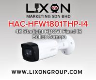 Dahua HAC-HFW1801THP-I4 4K Starlight HDCVI Fixed IR Bullet Camera Dahua HAC-HFW1801THP-I4 4K Starlight HDCVI Fixed IR Bullet Camera