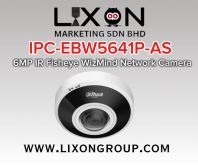 Dahua IPC-EBW5641P-AS 6MP IR Fisheye WizMind Network Camera Dahua IPC-EBW5641P-AS 6MP IR Fisheye WizMind Network Camera
