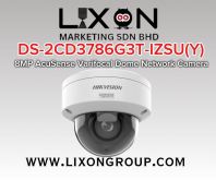 HIK VISION DS-2CD3786G3T-IZSU(Y) 8MP AcuSense Varifocal Dome Network Camera