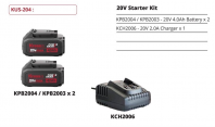 (PRE-ORDER) KRESS KUS-204 20V Starter Kit (PRE-ORDER) KRESS KUS-204 20V Starter Kit