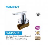 SINOR 3/4�� Handle Concealed Stopcock (B-1030-18)