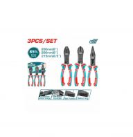 TOTAL THT2CK231S Cr-V 3 pcs Compound Action Pliers Set TOTAL THT2CK231S Cr-V 3 pcs Compound Action Pliers Set
