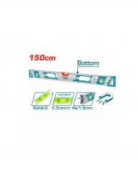 TOTAL TMT215086M 150CM Spirit Level With Powerful Magnet TOTAL TMT215086M 150CM Spirit Level With Powerful Magnet