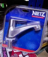 NIETZ S/STEEL BASIN PILLAR TAP 8112