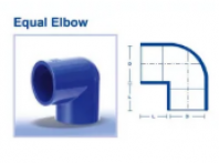 ABS Pipe Fittings Equal Elbow