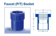 ABS Fittings PT Socket