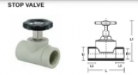 PPR Pipe Fittings Stop Valve PPR Pipe Fittings Stop Valve
