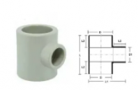 PPR Pipe Fittings Reducer Tee PPR Pipe Fittings Reducer Tee