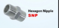 STAINLESS STEEL PIPE FITTINGS Hexagon Nipple (SNP) STAINLESS STEEL PIPE FITTINGS Hexagon Nipple (SNP)