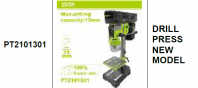 PRESCOTT Drill Press New Model PT2101301 (PRE-ORDER) PRESCOTT Drill Press New Model PT2101301 (PRE-ORDER)