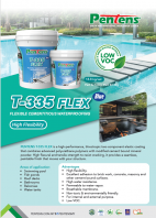 PENTENS T-335 FLEX 18.8kg/Flexible Cementitious Waterproofing (PRE-ORDER) PENTENS T-335 FLEX 18.8kg/Flexible Cementitious Waterproofing (PRE-ORDER)