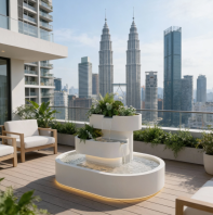 Water Fountain Feature Specialists Malaysia PC1247-52036 �������Ƕ���ˮ����Ȫ Pengeluar Ciri Air Tersuai Malaysia