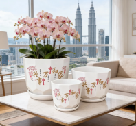 Chinese New Year Flowerpot Kuala Lumpur Malaysia PC1247-18209-3 �������Ǽ�¡�´������껨��