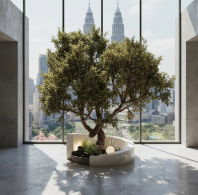 Modern Indoor Garden Design Kuala Lumpur Malaysia �������Ǽ�¡���ִ����ڻ�԰��� Reka Bentuk Taman Dalaman Moden Kuala Lumpur Malaysia