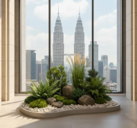 Modern Office Landscape Design Kuala Lumpur Malaysia �������Ǽ�¡���ִ��칫�Ҿ������ Reka Bentuk Landskap Pejabat Moden Kuala Lumpur Malaysia