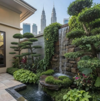 Luxury Water Fountain Contractor Malaysia �������Ǻ�����Ȫ�а��� Kontraktor Air Pancut Mewah Malaysia