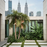 Modern Backyard Tropical Garden Concept Kuala Lumpur ��¡���ִ���Ժ�ȴ���԰��� Konsep Taman Tropika Belakang Rumah Moden Kuala Lumpur