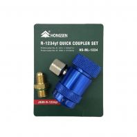 QUICK COUPLER - 1234YF LOW SIDE (BLUE) (HONGSEN) [330185]