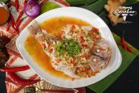 Steamed Fish Limed Thai Style