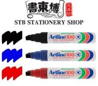 Artline 100 Permanent Marker - Bold Point 7.5mm - 12.0mm Artline 100 Permanent Marker - Bold Point 7.5mm - 12.0mm