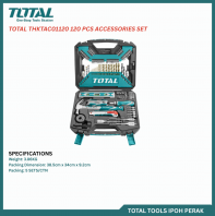 TOTAL THKTAC01120 120 PCS ACCESSORIES SET