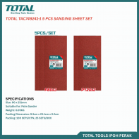 TOTAL TAC749241-1 5 PCS SANDING SHEET SET