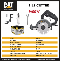 CAT DX55 TILE CUTTER