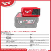 MILWAUKEE M18 TC. M18!