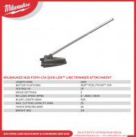 MILWAUKEE M18 FOPH-LTA QUIK-LOK!
