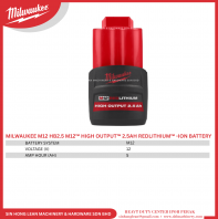 MILWAUKEE M12 HB2.5 M12!