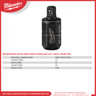 MILWAUKEE 49-16-1660 PASS-THROUGH 1/4" ANVIL ADAPTER