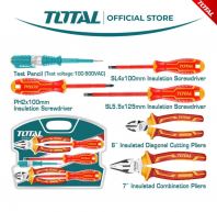 TOTAL 6PCS INSULATED HAND TOOL SET C: THKIST3062