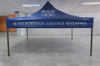 Folding Tent: Custom Colours & Logo