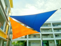 outdoor Tensile Shade - Stylish & Durable Weather Protection