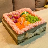 Wooden Fruit Gift Box
