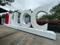 3D BIG ALUMINIUM FREE STANDING WORDING SIGNAGE MAKER AT KLANG | SETIA ALAM | SELANGOR