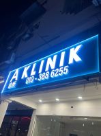 Premium 3D LED Lettering signboard with Lighted Frame at Bandar Botanic | Shah Alam | Selangor