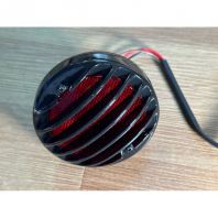 MOTORCYCLE TAIL LIGHT RETRO GRILLE ROUND BLACK MOTOR TAIL LIGHT FOR HARLEY CAFE RACER MOTORCYCLE TAIL LIGHT RETRO GRILLE ROUND BLACK MOTOR TAIL LIGHT FOR HARLEY CAFE RACER