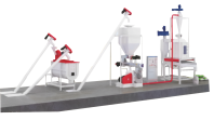 FULL SET FEED PELLET MACHINE FULL SET FEED PELLET MACHINE