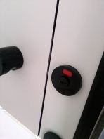 Nylon Thumb Turn Lock For Toilet Cubicles Nylon Thumb Turn Lock For Toilet Cubicles